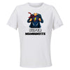 Maillot de Sport Femme Super Mamounette - T-Shirt Respirant Polyester Manches Courtes - Cadeau Sportive Anniversaire Noël Fête des Mères