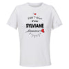 Maillot de Sport Femme Sylviane Damour - T-Shirt Respirant Polyester Manches Courtes - Cadeau Sportive Anniversaire Noël Fête des Mères