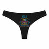 Culotte Tanga Personnalisé Femme 1964 Edition Limitee - sous-Vêtement Coton Idée Cadeau Humour Saint Valentin Anniversaire