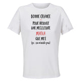 Maillot de Sport Femme Maeva Ca n'existe Pas - T-Shirt Respirant Polyester Manches Courtes - Cadeau Sportive Anniversaire Noël Fête des Mères