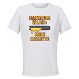 Maillot de Sport Femme Fermeture Raclette - T-Shirt Respirant Polyester Manches Courtes - Cadeau Sportive Anniversaire Noël Fête des Mères