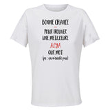 Maillot de Sport Femme pour Alya Ca n'existe Pas - T-Shirt Respirant Polyester Manches Courtes - Cadeau Sportive Anniversaire Noël Fête des Mères