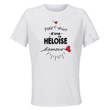 Maillot de Sport Femme Heloise Damour - T-Shirt Respirant Polyester Manches Courtes - Cadeau Sportive Anniversaire Noël Fête des Mères