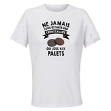 Maillot de Sport Femme Palets Trentenaire - T-Shirt Respirant Polyester Manches Courtes - Cadeau Sportive Anniversaire Noël Fête des Mères