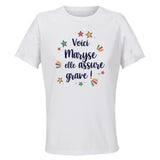 Maillot de Sport Femme Maryse Elle Assure - T-Shirt Respirant Polyester Manches Courtes - Cadeau Sportive Anniversaire Noël Fête des Mères