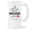 Verre à bière Bricoleur adoré | Chope de Bière Pinte Idée Cadeau Humour Collègue famille Homme Anniversaire Noël