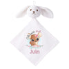 Doudou Bébé Lapin Biche Juin Cadeau Naissance Fille Nouveau Né