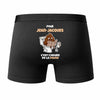Caleçon Jean-Jacques pour Jean-Jacques Heure de la Pause - Humour Boxer Coton Idée Cadeau