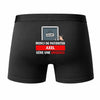 Caleçon Axel Patienter Axel Gère Une Urgence - Humour Boxer Coton Idée Cadeau