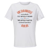 Maillot de Sport Femme Une Emmanuelle Aussi Geniale - T-Shirt Respirant Polyester Manches Courtes - Cadeau Sportive Anniversaire Noël Fête des Mères
