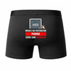 Caleçon Pierre Patienter Pierre Gère Une Urgence - Humour Boxer Coton Idée Cadeau