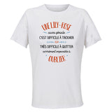 Maillot de Sport Femme Une Lily-Rose Aussi Geniale - T-Shirt Respirant Polyester Manches Courtes - Cadeau Sportive Anniversaire Noël Fête des Mères