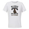 Maillot de Sport Femme Poterie Septuagenaire - T-Shirt Respirant Polyester Manches Courtes - Cadeau Sportive Anniversaire Noël Fête des Mères