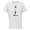 Maillot de Sport Femme Josephine Lettre - T-Shirt Respirant Polyester Manches Courtes - Cadeau Sportive Anniversaire Noël Fête des Mères