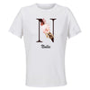 Maillot de Sport Femme Noelie Lettre - T-Shirt Respirant Polyester Manches Courtes - Cadeau Sportive Anniversaire Noël Fête des Mères