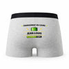 Caleçon Chargement en Cours Jean-Louis - Humour Boxer Gris Idée Cadeau