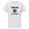 Maillot de Sport Femme Jeux De Societe J'peux Pas - T-Shirt Respirant Polyester Manches Courtes - Cadeau Sportive Anniversaire Noël Fête des Mères