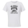 Maillot de Sport Femme Tracteur Trentenaire - T-Shirt Respirant Polyester Manches Courtes - Cadeau Sportive Anniversaire Noël Fête des Mères