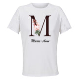 Maillot de Sport Femme Marie-Annick - T-Shirt Respirant Polyester Manches Courtes - Cadeau Sportive Anniversaire Noël Fête des Mères