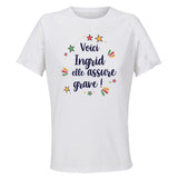 Maillot de Sport Femme Ingrid Elle Assure - T-Shirt Respirant Polyester Manches Courtes - Cadeau Sportive Anniversaire Noël Fête des Mères