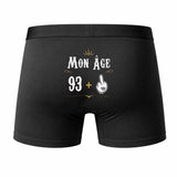 Caleçon 94 Ans - Humour Boxer Coton Motif Âge Idée Cadeau Anniversaire