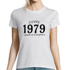 Cuvée 1979 Grand cru d'exception | T-Shirt Anniversaire Femme année de Naissance