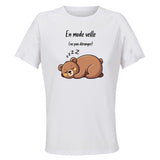 Maillot de Sport Femme Mode Veille - T-Shirt Respirant Polyester Manches Courtes - Cadeau Sportive Anniversaire Noël Fête des Mères