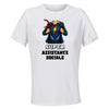 Maillot de Sport Femme Super Assistante Sociale - T-Shirt Respirant Polyester Manches Courtes - Cadeau Sportive Anniversaire Noël Fête des Mères