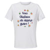 Maillot de Sport Femme Ghislaine Elle Assure - T-Shirt Respirant Polyester Manches Courtes - Cadeau Sportive Anniversaire Noël Fête des Mères