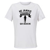 Maillot de Sport Femme Femme Sexagenaire Marche Copie 3 Sexagenaire - T-Shirt Respirant Polyester Manches Courtes - Cadeau Sportive Anniversaire Noël Fête des Mères