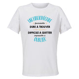 Maillot de Sport Femme Une Bibliothecaire Formidable Blanc - T-Shirt Respirant Polyester Manches Courtes - Cadeau Sportive Anniversaire Noël Fête des Mères