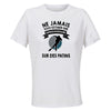 Maillot de Sport Femme Patinage Quinquagenaire - T-Shirt Respirant Polyester Manches Courtes - Cadeau Sportive Anniversaire Noël Fête des Mères