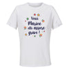 Maillot de Sport Femme Marine Elle Assure - T-Shirt Respirant Polyester Manches Courtes - Cadeau Sportive Anniversaire Noël Fête des Mères