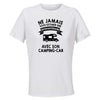 Maillot de Sport Femme Camping Car Copie 4 Quarantenaire - T-Shirt Respirant Polyester Manches Courtes - Cadeau Sportive Anniversaire Noël Fête des Mères