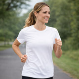 Maillot de Sport Femme Garance Lettre - T-Shirt Respirant Polyester Manches Courtes - Cadeau Sportive Anniversaire Noël Fête des Mères