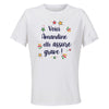 Maillot de Sport Femme pour Amandine Elle Assure - T-Shirt Respirant Polyester Manches Courtes - Cadeau Sportive Anniversaire Noël Fête des Mères