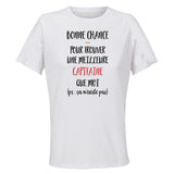 Maillot de Sport Femme pour Capitaine Ca n'existe Pas - T-Shirt Respirant Polyester Manches Courtes - Cadeau Sportive Anniversaire Noël Fête des Mères