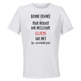 Maillot de Sport Femme Gladys Ca n'existe Pas - T-Shirt Respirant Polyester Manches Courtes - Cadeau Sportive Anniversaire Noël Fête des Mères