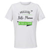 Maillot de Sport Femme Belle-Maman Meilleure de Tous Les Temps Femme-1 - T-Shirt Respirant Polyester Manches Courtes - Cadeau Sportive Anniversaire Noël Fête des Mères