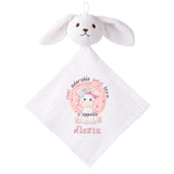 Doudou Bébé Lapin Alexia Adorable Etre Licorne Cadeau Naissance Fille Nouveau Né