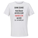 Maillot de Sport Femme Gwendoline Ca n'existe Pas - T-Shirt Respirant Polyester Manches Courtes - Cadeau Sportive Anniversaire Noël Fête des Mères