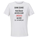 Maillot de Sport Femme pour Aminata Ca n'existe Pas - T-Shirt Respirant Polyester Manches Courtes - Cadeau Sportive Anniversaire Noël Fête des Mères