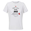 Maillot de Sport Femme Juge Damour - T-Shirt Respirant Polyester Manches Courtes - Cadeau Sportive Anniversaire Noël Fête des Mères
