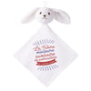 Doudou Bébé Lapin Future Meilleure Auxiliaire de Puericulture Cadeau Naissance Fille Nouveau Né