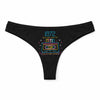 Culotte Tanga Personnalisé Femme 1972 Edition Limitee - sous-Vêtement Coton Idée Cadeau Humour Saint Valentin Anniversaire