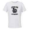 Maillot de Sport Femme Paintball J'peux Pas - T-Shirt Respirant Polyester Manches Courtes - Cadeau Sportive Anniversaire Noël Fête des Mères