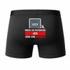 Caleçon Léo Patienter Léo Gère Une Urgence - Humour Boxer Coton Idée Cadeau