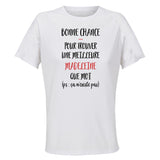 Maillot de Sport Femme Madeleine Ca n'existe Pas - T-Shirt Respirant Polyester Manches Courtes - Cadeau Sportive Anniversaire Noël Fête des Mères