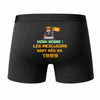 Caleçon Les Meilleurs sont Nés en 1999 - Humour Boxer Coton Idée Cadeau Anniversaire