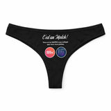 Culotte Tanga Personnalisé Femme Maths - sous-Vêtement Coton Idée Cadeau Humour Saint Valentin Anniversaire